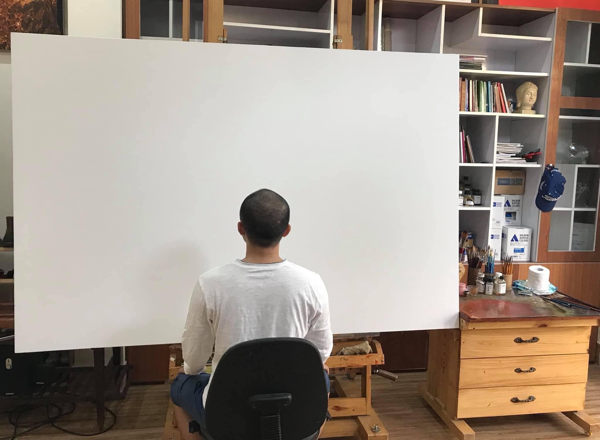 Võ Thành Thân in studio